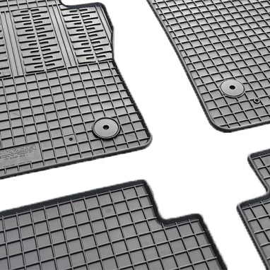 ΜΑΡΚΕ ΠΑΤΑΚΙΑ ΣΕ ΣΚΑΦΗ ΛΑΣΤΙΧΟ ΓΙΑ VW CADDY 5ΘΕΣΙΟ 2005+ ΣΕ ΜΑΥΡΟ ΧΡΩΜΑ ΜΕ ΚΟΥΜΠΩΜΑΤΑ CIK - 4 ΤΕΜ.