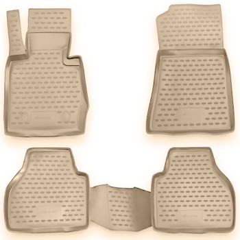 ΜΑΡΚΕ ΠΑΤΑΚΙΑ ΣΕ ΣΚΑΦΗ TPE ΛΑΣΤΙΧΟ ΓΙΑ BMW X3 F25 2010+  ΧΩΡΙΣ FIXING SET (ΜΠΕΖ) - 4 ΤΕΜ.