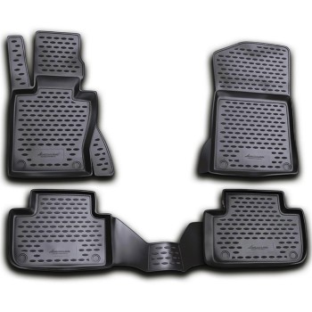 ΜΑΡΚΕ ΠΑΤΑΚΙΑ ΣΕ ΣΚΑΦΗ TPE ΛΑΣΤΙΧΟ ΓΙΑ ΓΙΑ BMW X3 E83 2004-2010 ΣΕ ΜΑΥΡΟ ΧΡΩΜΑ NOVLINE - 4 ΤΕΜ