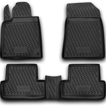 ΜΑΡΚΕ ΠΑΤΑΚΙΑ ΣΕ ΣΚΑΦΗ TPE ΛΑΣΤΙΧΟ ΓΙΑ PEUGEOT 407 2004+  ΣΕ ΜΑΥΡΟ ΧΡΩΜΑ NOVLINE - 4 ΤΕΜ.