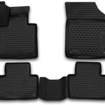 ΜΑΡΚΕ ΠΑΤΑΚΙΑ ΣΕ ΣΚΑΦΗ TPE ΛΑΣΤΙΧΟ ΓΙΑ VOLVO XC90 07/2015+  ΣΕ ΜΑΥΡΟ ΧΡΩΜΑ NOVLINE - 4 ΤΕΜ.