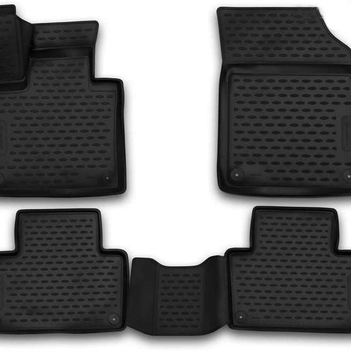 ΜΑΡΚΕ ΠΑΤΑΚΙΑ ΣΕ ΣΚΑΦΗ TPE ΛΑΣΤΙΧΟ ΓΙΑ VOLVO XC90 07/2015+  ΣΕ ΜΑΥΡΟ ΧΡΩΜΑ NOVLINE - 4 ΤΕΜ.