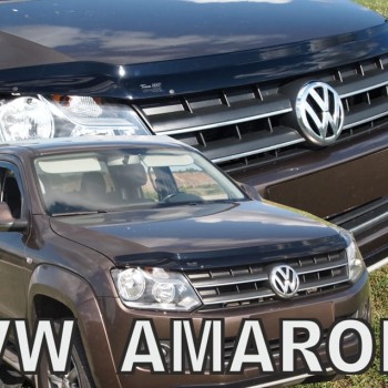 ΑΝΕΜΟΘΡΑΥΣΤΗΣ ΚΑΠΩ ΑΥΤΟΚΙΝΗΤΟΥ ΓΙΑ VW AMAROK 2009+ ΑΠΟ ΕΥΚΑΜΠΤΟ ΦΙΜΕ ΠΛΑΣΤΙΚΟ HEKO - 1 ΤΕΜ.