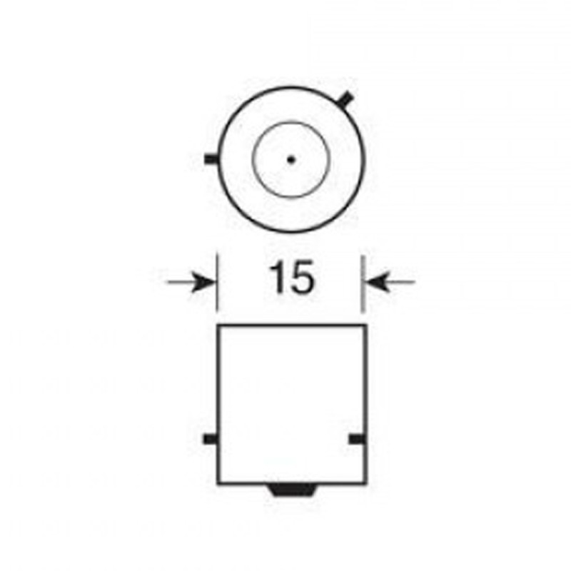 RY10W 12V 10W BAU15s 10ΤΕΜ.