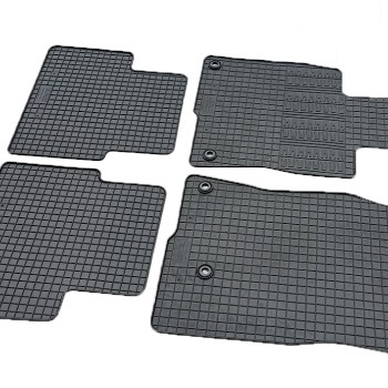 HONDA CIVIC HTB 2017+ ΜΑΡΚΕ ΠΑΤΑΚΙΑ ΛΑΣΤΙΧΟ ΣΕ ΜΑΥΡΟ ΧΡΩΜΑ ΜΕ ΚΟΥΜΠΩΜΑΤΑ CIK - 4 ΤΕΜ.