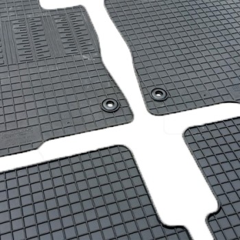 HONDA CIVIC HTB 2017+ ΜΑΡΚΕ ΠΑΤΑΚΙΑ ΛΑΣΤΙΧΟ ΣΕ ΜΑΥΡΟ ΧΡΩΜΑ ΜΕ ΚΟΥΜΠΩΜΑΤΑ CIK - 4 ΤΕΜ.