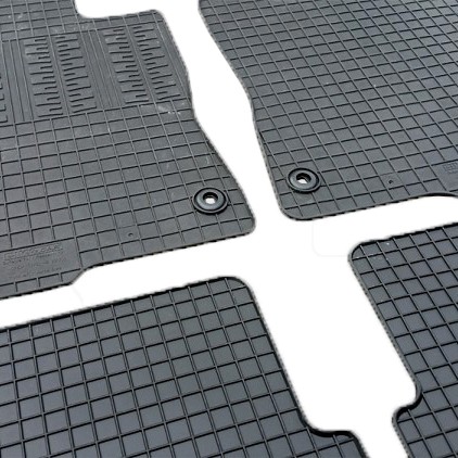 HONDA CIVIC HTB 2017+ ΜΑΡΚΕ ΠΑΤΑΚΙΑ ΛΑΣΤΙΧΟ ΣΕ ΜΑΥΡΟ ΧΡΩΜΑ ΜΕ ΚΟΥΜΠΩΜΑΤΑ CIK - 4 ΤΕΜ.