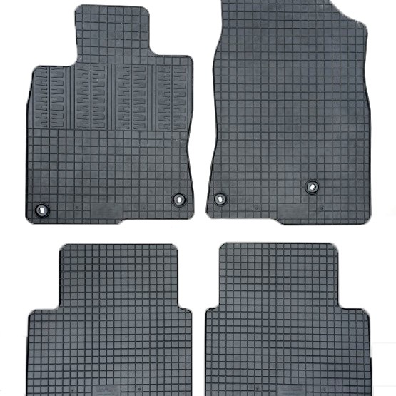 HONDA CIVIC HTB 2017+ ΜΑΡΚΕ ΠΑΤΑΚΙΑ ΛΑΣΤΙΧΟ ΣΕ ΜΑΥΡΟ ΧΡΩΜΑ ΜΕ ΚΟΥΜΠΩΜΑΤΑ CIK - 4 ΤΕΜ.