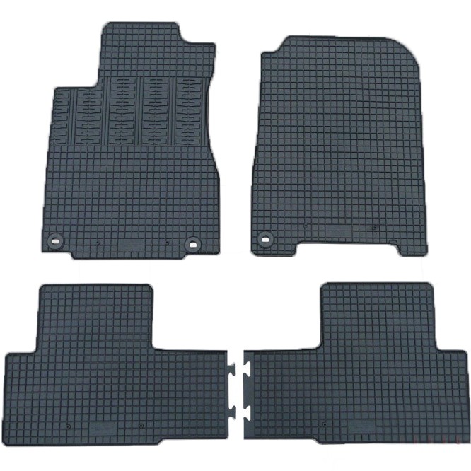 HONDA CR-V 2012-2017 ΜΑΡΚΕ ΠΑΤΑΚΙΑ ΛΑΣΤΙΧΟ ΣΕ ΜΑΥΡΟ ΧΡΩΜΑ ΜΕ ΚΟΥΜΠΩΜΑΤΑ CIK - 4 ΤΕΜ.