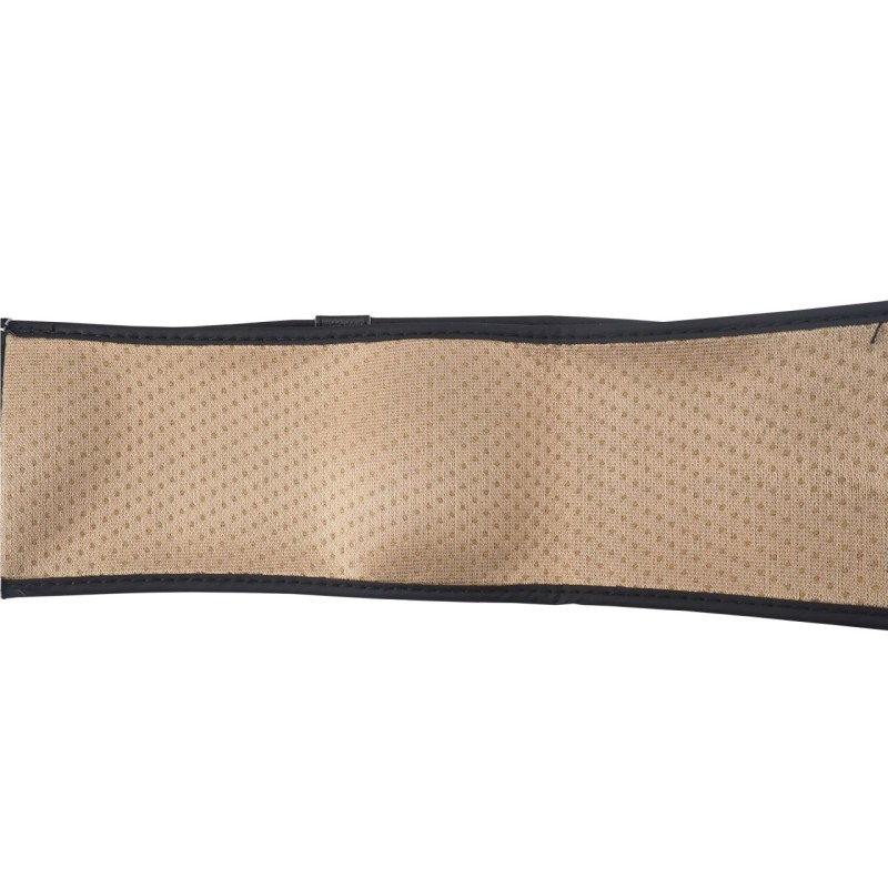 ΚΑΛΥΜΜΑ ΤΙΜΟΝΙΟΥ SOFT BLACK CLOCK (ΑΡΙΘΜΟΙ) ΟΙΚΟΛΟΓΙΚΟ ΔΕΡΜΑ 37>39cm/ 9cm SIMONI RACING - 1 TEM.