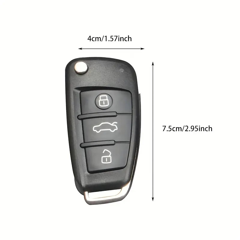 ΑΝΤΑΛΛΑΚΤΙΚΟ ΚΛΕΙΔΙ ΓΙΑ AUDI ΚΑΛΥΜΜΑ ΚΛΕΙΔΙΟΥ 3 ΚΟΥΜΠΙΩΝ (ΧΩΡΙΣ ΚΛΕΙΔΙ) DGA - 1 ΤΕΜ.