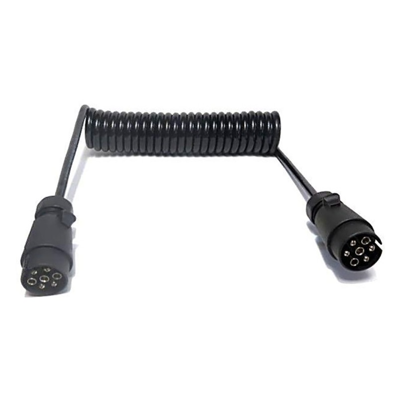 ΠΡΙΖΑ ΚΟΤΣΑΔΟΡΟΥ 7ΦΙΣ ΑΡΣΕΝΙΚΟ ΣΕ 7ΦΙΣ ΑΡΣΕΝΙΚΟ 12V ΜΕ ΚΑΛΩΔΙΟ ΣΠΙΡΑΛ 5m ( ΓΙΑ ΜΗΧΑΝΗΜΑΤΑ ΕΡΓΟΥ ) AMiO - 1 ΤΕΜ.