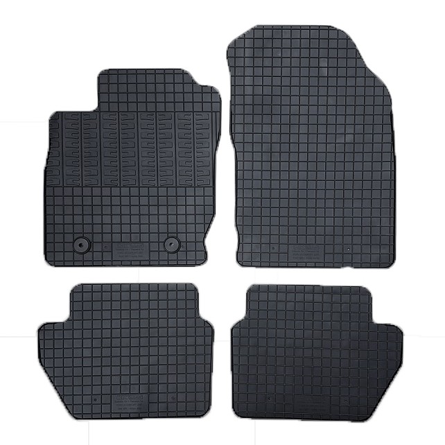 ΜΑΡΚΕ ΠΑΤΑΚΙΑ ΣΕ ΣΚΑΦΗ ΛΑΣΤΙΧΟ ΓΙΑ FORD ECOSPORT 2017+ ΣΕ ΜΑΥΡΟ ΧΡΩΜΑ ΜΕ ΚΟΥΜΠΩΜΑΤΑ CIK - 4 ΤΕΜ.