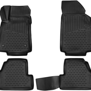 ΜΑΡΚΕ ΠΑΤΑΚΙΑ ΣΕ ΣΚΑΦΗ TPE ΛΑΣΤΙΧΟ ΓΙΑ OPEL MOKKA SUV 2018+  ΣΕ ΜΑΥΡΟ ΧΡΩΜΑ NOVLINE - 4 ΤΕΜ.