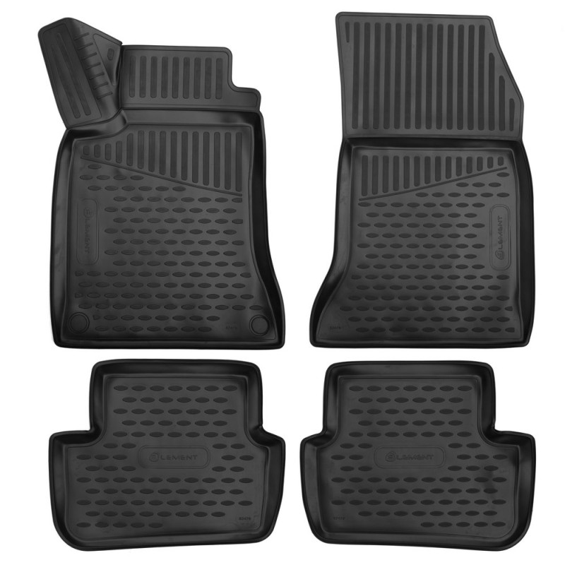 ΜΑΡΚΕ ΠΑΤΑΚΙΑ ΣΕ ΣΚΑΦΗ TPE ΛΑΣΤΙΧΟ ΓΙΑ MERCEDES GLA H247 CROSSOVER 2020+  ΣΕ ΜΑΥΡΟ ΧΡΩΜΑ NOVLINE - 4 ΤΕΜ.