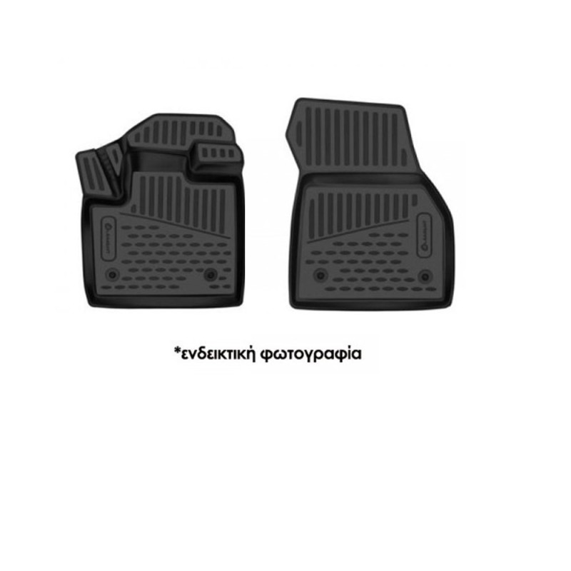 ΜΑΡΚΕ ΠΑΤΑΚΙΑ ΣΕ ΣΚΑΦΗ TPE ΛΑΣΤΙΧΟ ΓΙΑ FORD TRANSIT CONNECT 2014+ CARGO VAN ΣΕ ΜΑΥΡΟ ΧΡΩΜΑ NOVLINE - 2 ΤΕΜ