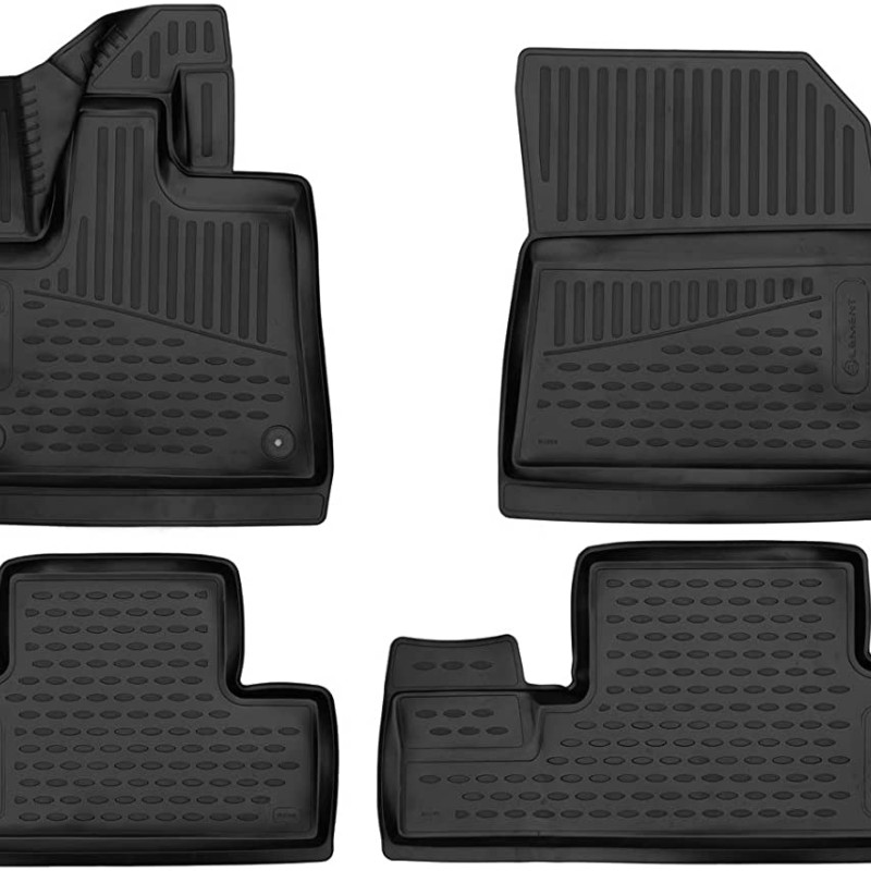 ΜΑΡΚΕ ΠΑΤΑΚΙΑ ΣΕ ΣΚΑΦΗ TPE ΛΑΣΤΙΧΟ ΓΙΑ OPEL COMBO E LIFE X19 5-SEAT 2018+  ΣΕ ΜΑΥΡΟ ΧΡΩΜΑ NOVLINE - 4 ΤΕΜ.