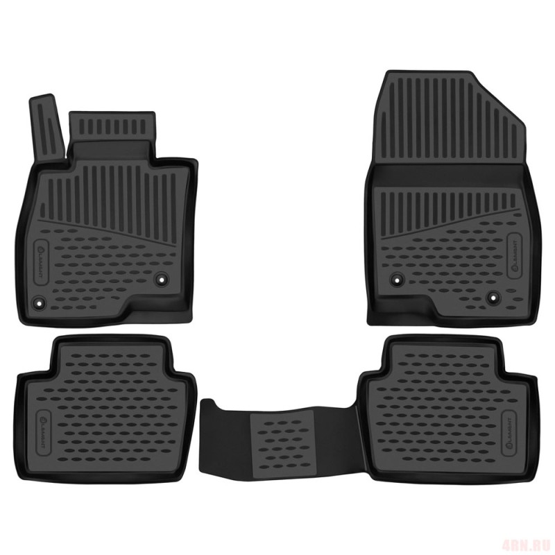 ΠΑΤΑΚΙΑ ΣΕ ΣΚΑΦΗ TPE ΛΑΣΤΙΧΟ ΓΙΑ MAZDA CX-4 (I,IR) 2016+ ΣΕ ΜΑΥΡΟ ΧΡΩΜΑ NOVLINE - 4 ΤΕΜ