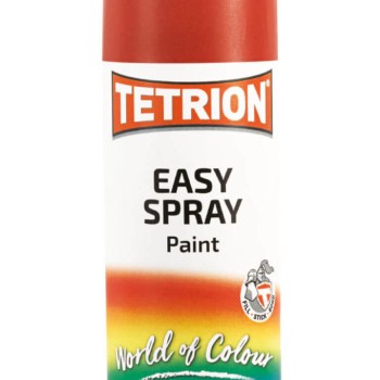 ΑΚΡΥΛΙΚΟ ΚΟΚΚΙΝΟ ΟΞΕΙΔΙΟ ΣΙΔΗΡΟΥ ΧΡΩΜΑ ΣΕ ΣΠΡΕΙ ΠΟΛΛΑΠΛΩΝ ΧΡΗΣΕΩΝ TETRION EASY SPRAY RED OXIDE 400ML