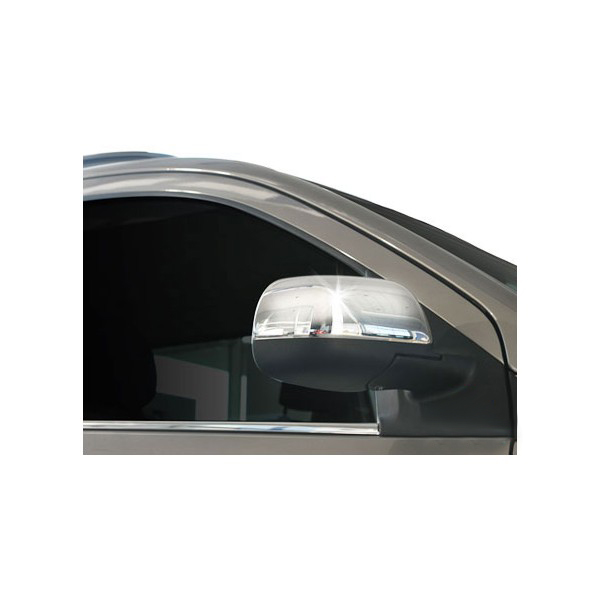 ΚΑΠΑΚΙΑ ΚΑΘΡΕΠΤΩΝ ΓΙΑ NISSAN MICRA IV HB 5D K13 2010+ DACIA DUSTER / LODGY / SANDERO / DOKKER ΧΡΩΜΙΟΥ 2 ΤΕΜ. ΜΕΤΑΛΛΙΚΑ