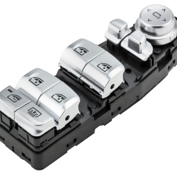 ΠΟΛΛΑΠΛΟΣ ΔΙΑΚΟΠΤΗΣ ΠΑΡΑΘΥΡΩΝ ΓΙΑ BMW ΣΕΙΡΑ 7 G11 / G11N / G12 / G12N 2015+ ΣΕ ΑΣΗΜΙ ΧΡΩΜΑ orig.61319382503 8pins ΝΤΥ - 1 TEM.