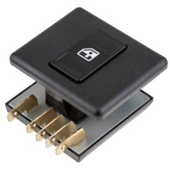 ΜΟΝΟΣ ΔΙΑΚΟΠΤΗΣ ΠΑΡΑΘΥΡΩΝ ΓΙΑ FIAT UNO 1996+ / LANCIA Y 1995+ 5PINS orig.181449780/181449780 ΝΤΥ - 1 TEM.