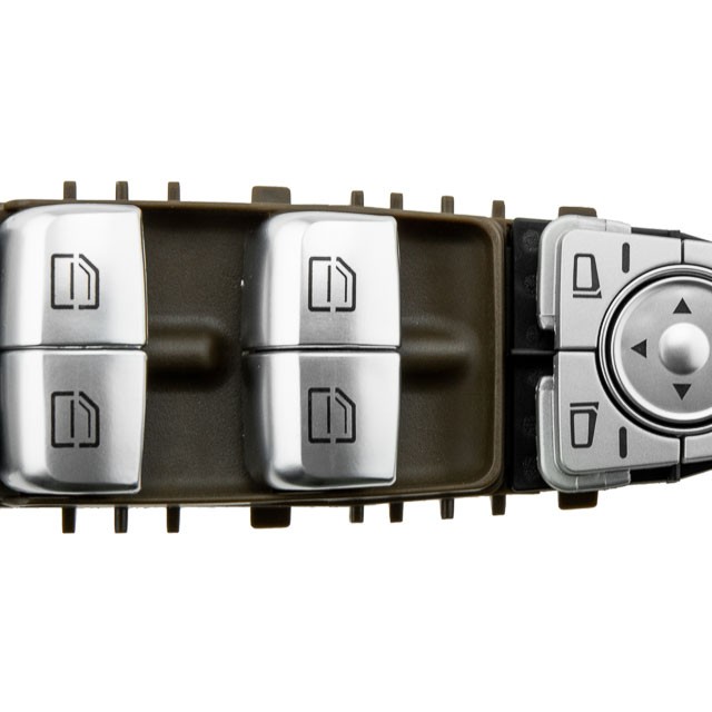 ΔΙΑΚΟΠΤΗΣ ΓΙΑ MERCEDES W205 - W253 ΟΔΗΓΟΥ ΚΑΦΕ/ΑΣΗΜΙ ΜΕ ΚΟΚΚΙΝΟ ΦΩΣ 3PIN 8Q54 ΠΑΡΑΘΥΡΩΝ orig.A2059056800 - 6811