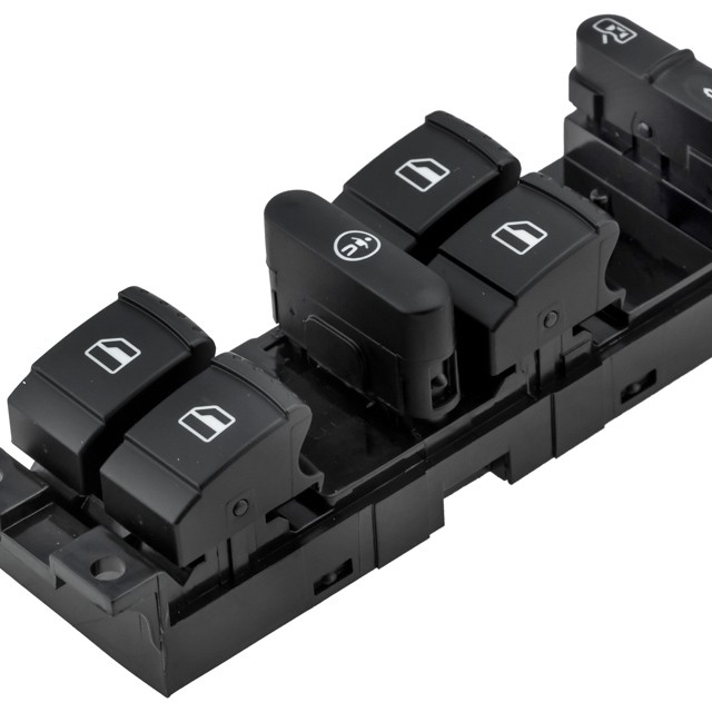 ΠΟΛΛΑΠΛΟΣ ΔΙΑΚΟΠΤΗΣ ΠΑΡΑΘΥΡΩΝ ΓΙΑ VW GOLF 4 1997+ / BORA 1998+ / PASSAT B5 2000+ 9PINS orig.1J4959857B ΝΤΥ - 1 ΤΕΜ.