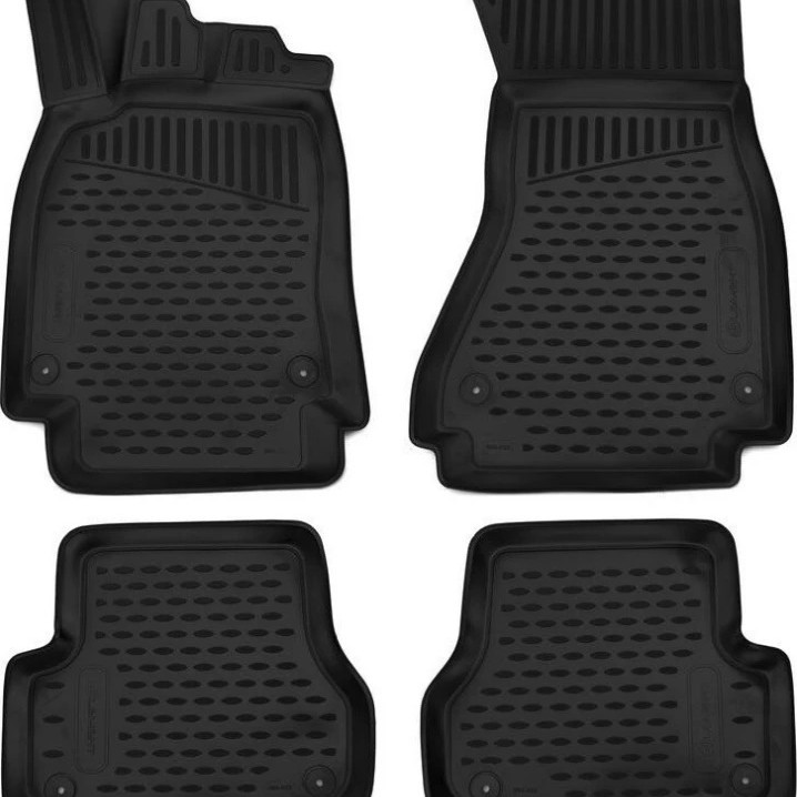 ΜΑΡΚΕ ΠΑΤΑΚΙΑ ΣΕ ΣΚΑΦΗ TPE ΛΑΣΤΙΧΟ ΓΙΑ SSANGYONG REXTON 5D 2017+  ΣΕ ΜΑΥΡΟ ΧΡΩΜΑ NOVLINE - 4 ΤΕΜ.