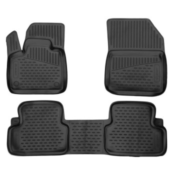 ΜΑΡΚΕ ΠΑΤΑΚΙΑ ΣΕ ΣΚΑΦΗ TPE ΛΑΣΤΙΧΟ ΓΙΑ NISSAN LEAF 5D 2017+  ΣΕ ΜΑΥΡΟ ΧΡΩΜΑ NOVLINE - 4 ΤΕΜ..