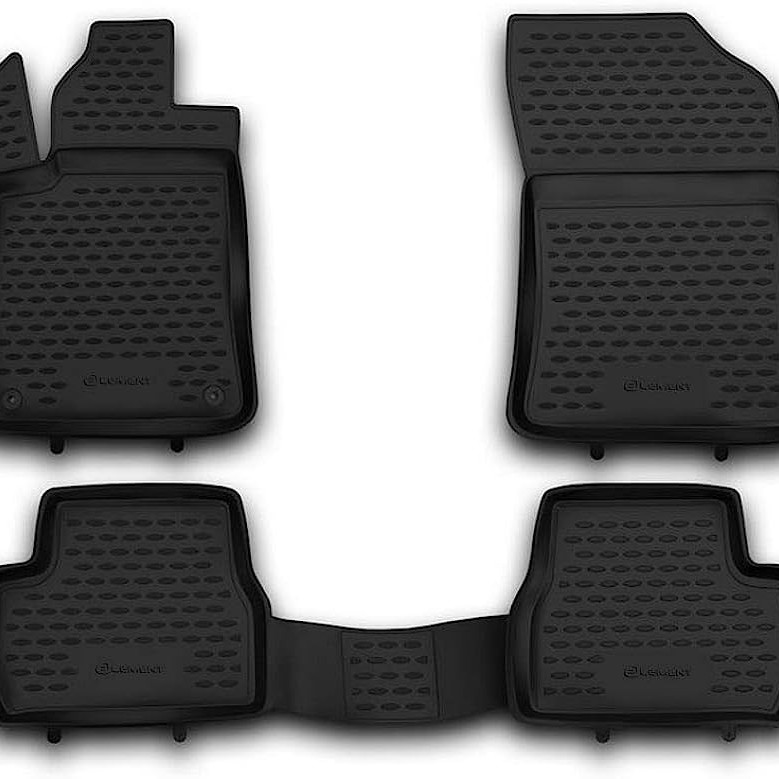 ΜΑΡΚΕ ΠΑΤΑΚΙΑ ΣΕ ΣΚΑΦΗ TPE ΛΑΣΤΙΧΟ ΓΙΑ CITROEN DS3 2010+  ΣΕ ΜΑΥΡΟ ΧΡΩΜΑ NOVLINE - 4 ΤΕΜ.