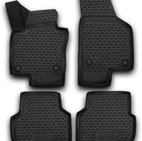 ΜΑΡΚΕ ΠΑΤΑΚΙΑ ΣΕ ΣΚΑΦΗ TPE ΛΑΣΤΙΧΟ ΓΙΑ VW JETTA 4D 2010-2018   ΣΕ ΜΑΥΡΟ ΧΡΩΜΑ NOVLINE - 4 ΤΕΜ.