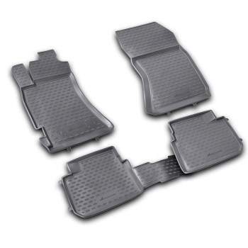 ΜΑΡΚΕ ΠΑΤΑΚΙΑ ΣΕ ΣΚΑΦΗ TPE ΛΑΣΤΙΧΟ ΓΙΑ SUBARU FORESTER 2.5XT 2008-2013  ΣΕ ΜΑΥΡΟ ΧΡΩΜΑ NOVLINE - 4 ΤΕΜ.