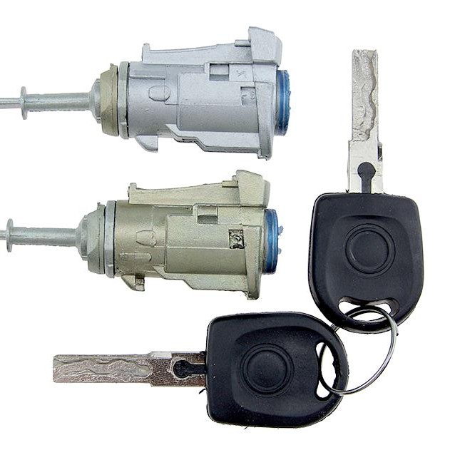 ΑΦΑΛΟΙ ΠΟΡΤΑΣ ΜΕ ΚΛΕΙΔΙ 2ΤΕΜ ΓΙΑ VW GOLF IV 97> /BORA 98>/POLO 01> /SKODA FABIA 99> orig.604837167