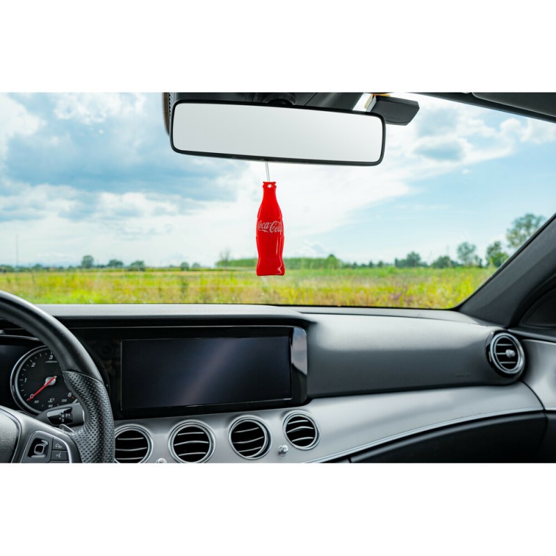 ΑΡΩΜΑΤΙΚΑ ΚΡΕΜΑΣΤΑ 3D BOTTLE  ΣΕ ΣΧΕΔΙΟ ΜΠΟΥΚΑΛΙ COCA-COLA ΔΙΑΦΟΡΑ ΑΡΩΜΑΤΑ ΣΕ DISPLAY 12ΤΕΜ.