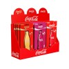 ΑΡΩΜΑΤΙΚΑ ΚΡΕΜΑΣΤΑ 3D BOTTLE  ΣΕ ΣΧΕΔΙΟ ΜΠΟΥΚΑΛΙ COCA-COLA ΔΙΑΦΟΡΑ ΑΡΩΜΑΤΑ ΣΕ DISPLAY 12ΤΕΜ.