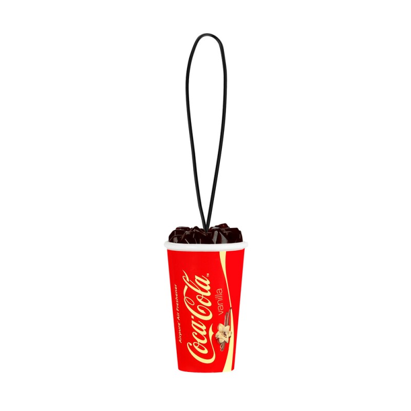 ΑΡΩΜΑΤΙΚΑ ΚΡΕΜΑΣΤΑ 3D CUP  ΣΕ ΣΧΕΔΙΟ ΠΟΤΗΡΙ COCA-COLA ΔΙΑΦΟΡΑ ΑΡΩΜΑΤΑ ΣΕ DISPLAY 12ΤΕΜ.