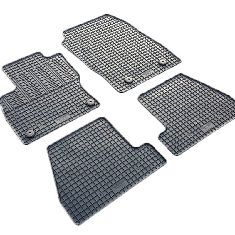 ΜΑΡΚΕ ΠΑΤΑΚΙΑ ΣΕ ΣΚΑΦΗ ΛΑΣΤΙΧΟ ΓΙΑ FORD FOCUS FACELIFT 2015-2018 ΣΕ ΜΑΥΡΟ ΧΡΩΜΑ ΜΕ ΚΟΥΜΠΩΜΑΤΑ CIK - 4 ΤΕΜ.