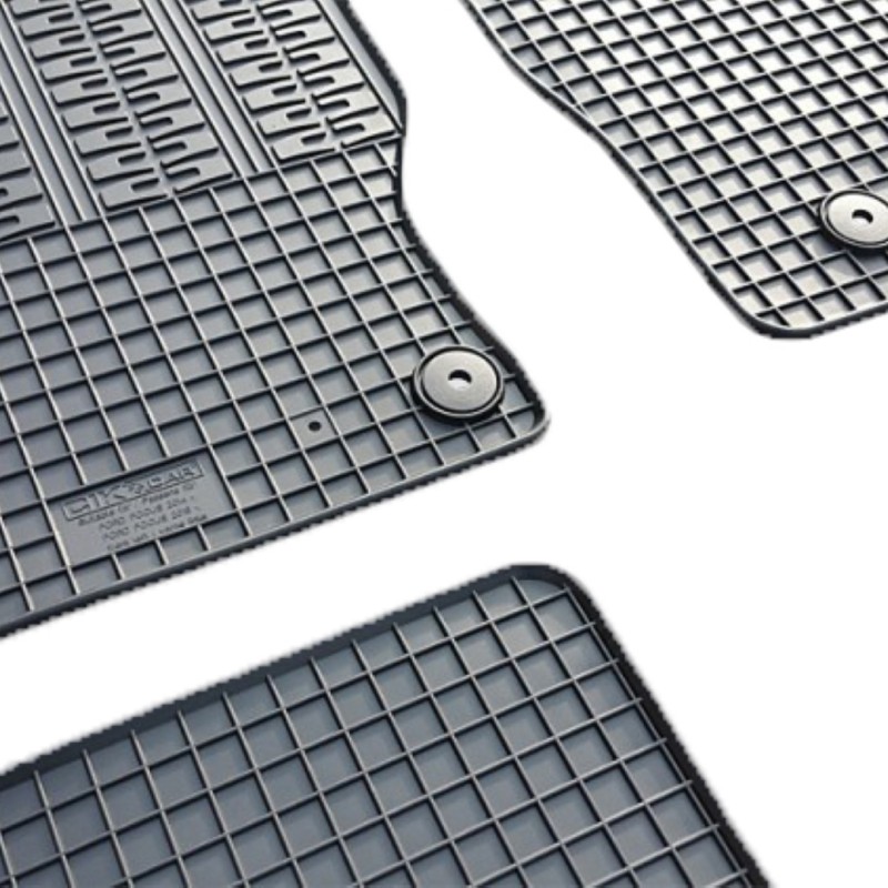 ΜΑΡΚΕ ΠΑΤΑΚΙΑ ΣΕ ΣΚΑΦΗ ΛΑΣΤΙΧΟ ΓΙΑ FORD FOCUS FACELIFT 2015-2018 ΣΕ ΜΑΥΡΟ ΧΡΩΜΑ ΜΕ ΚΟΥΜΠΩΜΑΤΑ CIK - 4 ΤΕΜ.