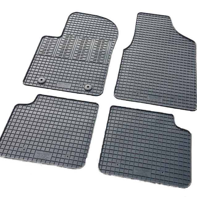 ΜΑΡΚΕ ΠΑΤΑΚΙΑ ΣΕ ΣΚΑΦΗ ΛΑΣΤΙΧΟ ΓΙΑ FORD KA 2008-2017 ΣΕ ΜΑΥΡΟ ΧΡΩΜΑ ΜΕ ΚΟΥΜΠΩΜΑΤΑ CIK - 4 ΤΕΜ.