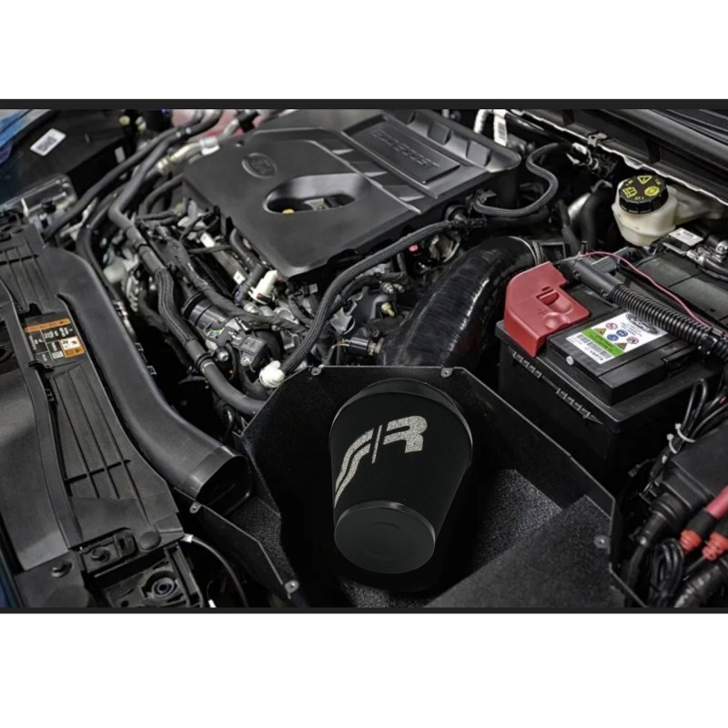 ΦΙΛΤΡΟΧΟΑΝΗ ΚΩΝΙΚΗ ΜΑΥΡΗ ME LOGO ΛΕΥΚΟ SIMONI ΜΕ 3 ΑΝΤΑΠΤΟΡΕΣ (60/65/70cm) SIMONI RACING - 1 TEM.