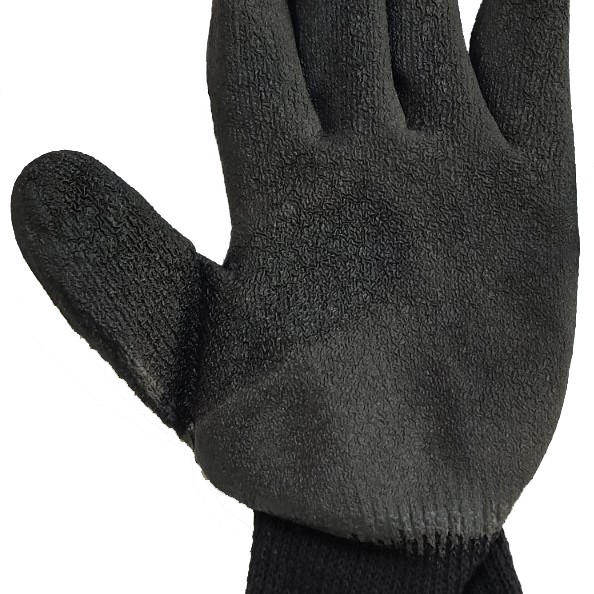 ΓΑΝΤΙΑ ΕΡΓΑΣΙΑΣ ΧΩΡΙΣ ΡΑΦΕΣ ΣΕ ΓΚΡΙ/ΜΑΥΡΟ ΧΡΩΜΑ AMiO - 1 ζευγάρι.