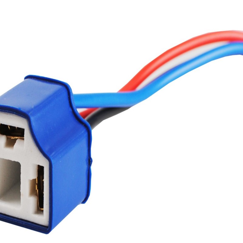 ΑΝΤΑΠΤΟΡΑΣ ΓΙΑ H4 ΛΑΜΠΕΣ 12/24V ME ΚΑΛΩΔΙΟ 110mm