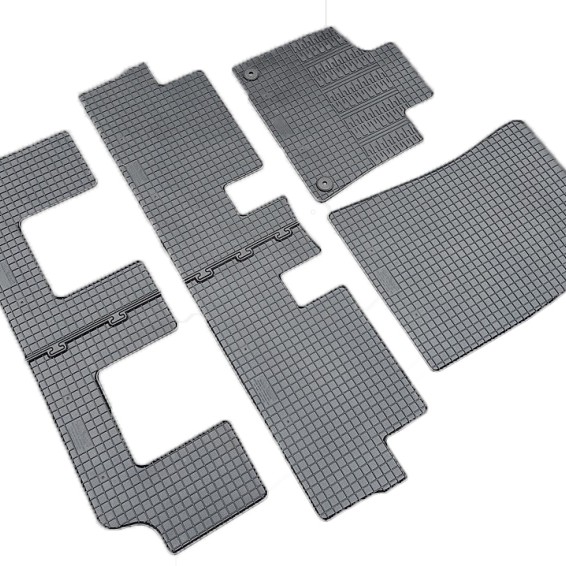 ΜΑΡΚΕ ΠΑΤΑΚΙΑ ΣΕ ΣΚΑΦΗ ΛΑΣΤΙΧΟ ΓΙΑ CITROEN C4 GRAND PICASSO 2014-2018 ΣΕ ΜΑΥΡΟ ΧΡΩΜΑ ΜΕ ΚΟΥΜΠΩΜΑΤΑ CIK - 6 ΤΕΜ.