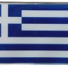 GREECE ΑΥΤΟΚΟΛΛΗΤΗ ΕΛΛΗΝΙΚΗ ΣΗΜΑΙΑ 10 X 6,8 cm ΜΠΛΕ/ΛΕΥΚΟ/ΧΡΩΜΙΟ ΜΕ ΕΠΙΚΑΛΥΨΗ ΣΜΑΛΤΟΥ- 1 ΤΕΜ.