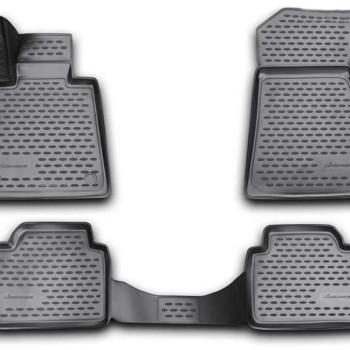 ΜΑΡΚΕ ΠΑΤΑΚΙΑ ΣΕ ΣΚΑΦΗ TPE ΛΑΣΤΙΧΟ ΓΙΑ BMW ΣΕΙΡΑ 3 F30 2012+  ΣΕ ΜΑΥΡΟ ΧΡΩΜΑ NOVLINE - 4 ΤΕΜ.