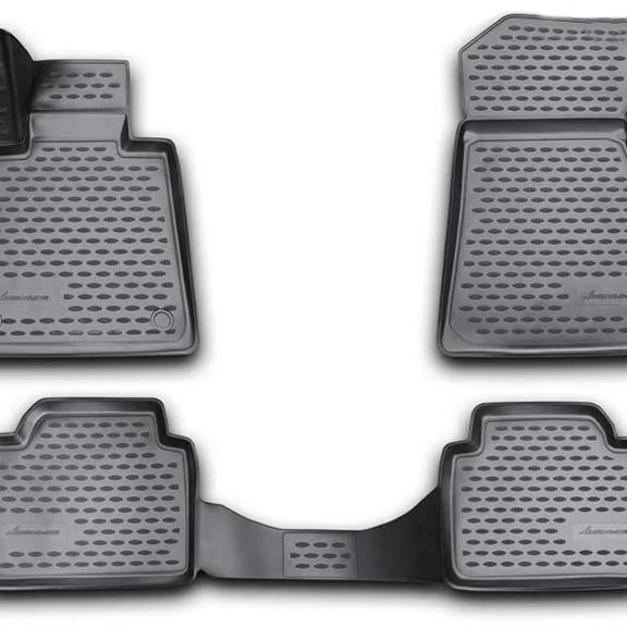 ΜΑΡΚΕ ΠΑΤΑΚΙΑ ΣΕ ΣΚΑΦΗ TPE ΛΑΣΤΙΧΟ ΓΙΑ BMW ΣΕΙΡΑ 3 F30 2012+  ΣΕ ΜΑΥΡΟ ΧΡΩΜΑ NOVLINE - 4 ΤΕΜ.