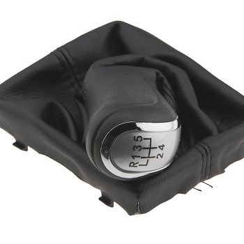 ΠΟΜΟΛΟ ΤΑΧΥΤΗΤΩΝ ΜΑΡΚΕ ΓΙΑ AUDI A4 2007+/A5 2007+/A6 2004+/Q5 2008+ ΧΡΩΜΙΟ ΜΕ ΕΝΔΕΙΞΗ 5 ΤΑΧΥΤΗΤΩΝ ΚΑΙ ΜΑΥΡΗ ΦΟΥΣΚΑ NTY - 1 TEM.