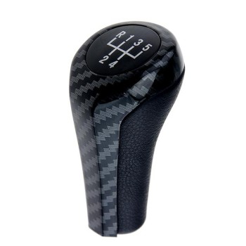 ΠΟΜΟΛΟ ΤΑΧΥΤΗΤΩΝ ΜΑΡΚΕ ΓΙΑ BMW E46/E60/E61/E62/ E63/E90/E91/E92/X1/X3/X5 CARBON ΜΕ ΕΝΔΕΙΞΗ 5 ΤΑΧΥΤΗΤΩΝ NTY