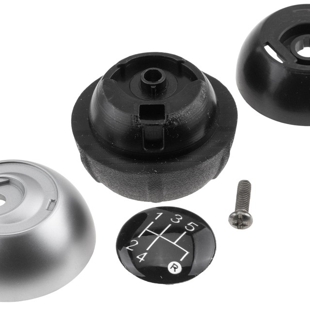 ΠΟΜΟΛΟ ΤΑΧΥΤΗΤΩΝ ΜΑΡΚΕ ΜΕ ΕΝΔΕΙΞΗ 5 ΤΑΧΥΤΗΤΩΝ ΓΙΑ FIAT 500C ABARTH 2007+ ΑΣΗΜΙ ΜΑΤ  NTY - 1 τεμ.